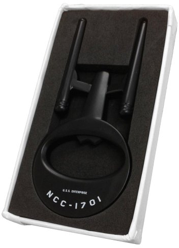 Star Trek U.S.S. Enterprise Black Bottle Opener