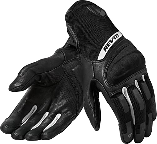 Revit Striker 3 Damen Motocross Handschuhe (Black/White,L)