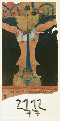 Germanposters Horst Janssen Violatricolor Poster Plakat Kunstdruck