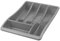 Whitefurze Indispensable Silver Plastic Cutlery Tray (Neoteric Design) (B77)