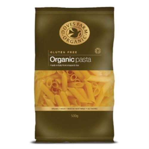 Doves Farm Org Maize & Rice Penne 500g X 5 (Pack of 5)