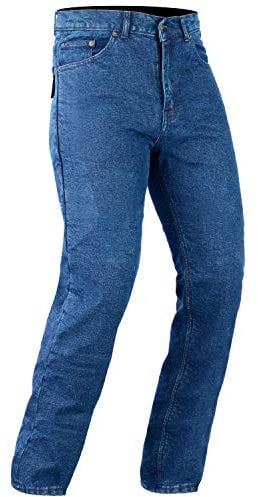 Bikers Gear Australia DKJ1001BLUE-36L DKJ1001BLUE-36L Pantaloni Jeans da Motociclista, Unisex adulto, Blu (Blue), 36L UK / 46L EU