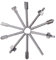 Urhelper 10-piece HSS Woodworking Router Bits Set for Dremel Rotary Tools by Urhelper