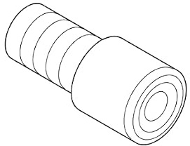 Shimano teile, Unisex, 130 0404-1