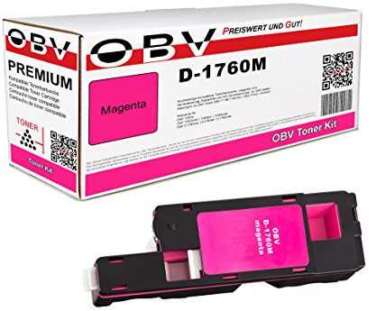 OBV Kompatibel Toner ersetzt Dell 593-11142 4DV2W für C1760 C1760nw C1765 C1765nf C1765nfw - Magenta 1400 Seiten