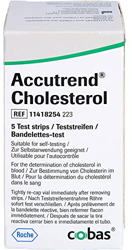 Accutrend Cholesterol Teststreifen, 5 St