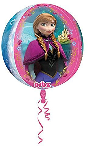 Orbz Frozen Foil Balloons 15/38cm w x 16/40cm h - G40