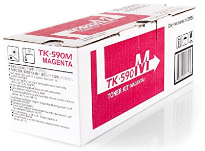 Original Kyocera/Mita 1T02KVBNL0 / TK-590M Toner Magenta für Kyocera/Mita ECOSYS P 6026 cdn