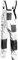 Profi Arbeitslatzhose weiß/grau (Neo) XL/56