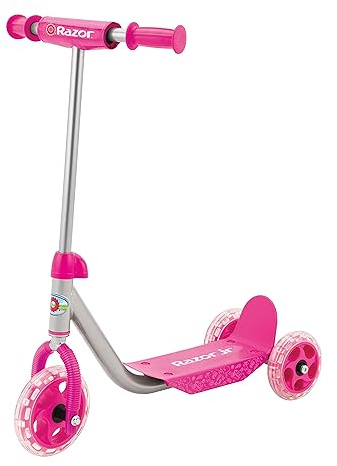 Razor Jr. Lil' Kick Patinete Rosa Juguete, Unisex-Adolescente, 19 x 5.25 x 9