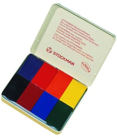 Stockmar Wachsblöcke 8 Blechetui WEIBLE 34000