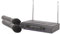 Dual Handheld Wireless Microphone System | VHF - 173.8 + 174.8MHz