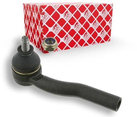 febi bilstein 12475 Spurstangenendstück mit Sicherungsmutter, 1 Stück | Kompatibel mit: ALFA ROMEO 145, 146, 155, FIAT BRAVA, BRAVO I, COUPE, TEMPRA, TEMPRA S.W., TIPO, LANCIA DEDRA, DEDRA SW