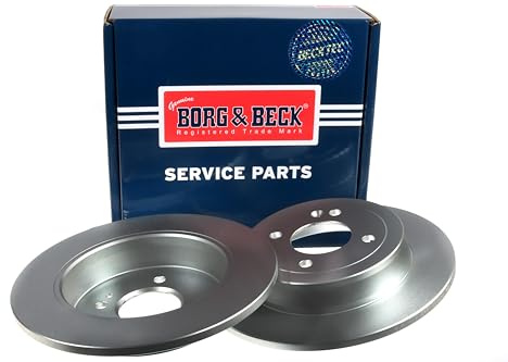 Borg & Beck BBD5296 Brake Disc Pair To Fit Kia Rio (UB) 09/11-