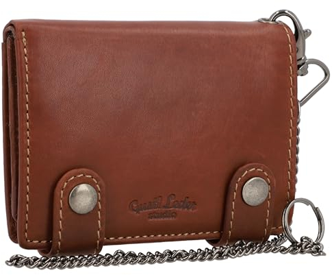 Gusti Cuir Studio - Porte-Monnaie en Cuir Ben Petit Portefeuille Unisexe Buffle Noir