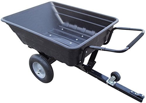 Greenstar 1731 Remorque avec benne basculante Plastique 250 kg capacité maximale