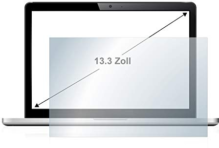 BROTECT 13.3 Entspiegelungs-Schutzfolie für Notebooks mit 13,3 Zoll (33.8 cm) [294 mm x 165.5 mm, 16:9] Matt, Anti-Fingerprint