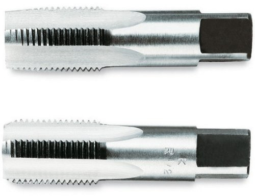 Beta 433ASG 1 - Serie di 2 maschi a mano filettatura gas cilindrica in acciaio al cromo