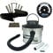 First4spares Deluxe Wood/Log Burner Stove Eco Performance Accessory Kit - Stove Fan, Ash Collector Vacuum & Thermometer (Stove Eco Performace Kit)