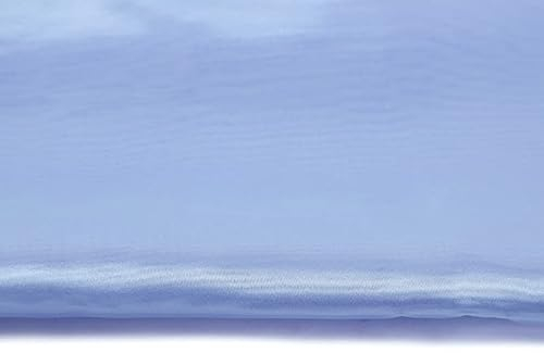 Satin Stoff Meterware am Stück (Hellblau)