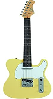 Eko VT-380 CREAM, Chitarra Elettrica forma TELE, Colore Cream