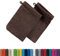 Erwin Müller Waschhandschuh Heidelberg 2er- Pack, 100% Baumwolle braun Größe 15x21 cm - weiche Qualität, saugstark und strapazierfähig - praktisch durch Schlaufe (weitere Farben)