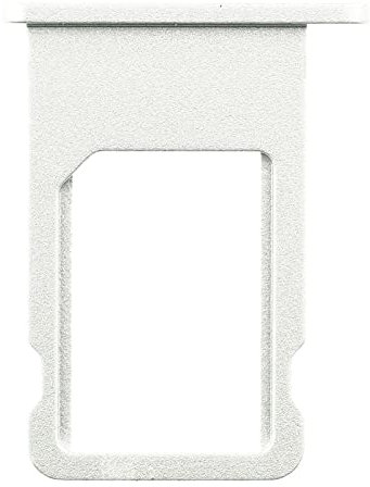 NG-Mobile Simkarten SIM Karten Try Halter Schlitten Einschub für Apple iPhone 6 Silber