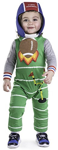 Dress Up America Costume da Football Americano per Neonati - Simpatico Body Uniforme Sportiva per Bambini, Vestito per Halloween e Carnevale