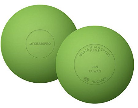 CHAMPRO NOCSAE Lacrosse Bälle Multipack, Unisex-Erwachsene, LBNLG, grün, 12 Pack