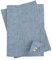 Linen & Cotton Hochwertig Tischsets Platzsets mit Hohlsaum Scandi - 100% Leinen, Dunkelblau (30 x 44cm, 2 Stück) Festlich Elegant Tisch Matten für Weihnachten Fest Restaurant Hotel Cafe