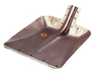 SHW Aluschaufel Profi Schaufel mit Stahlkante 38 cm Gr. 9 ohne Stiel Getreide