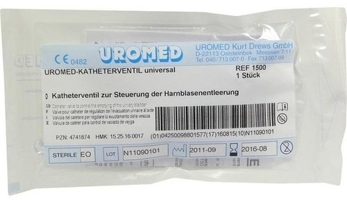 UROMED Katheterventil universal 1500 1 St