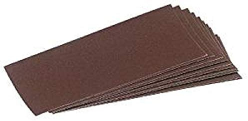 Draper 59463 Assorted Aluminium Oxide Sanding Sheet, 232mm x 92mm, Pack of 10 , Blue