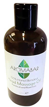 Head & Scalp Massage Oil 125ml Natural Oils with Lavender & Rosemary