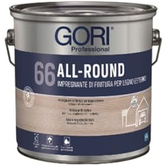 GORI 66 ALL-ROUND Impregnante di finitura per legno esterno 7813 NOCE MEDIO 0,75 l