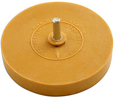 5 Stripe Removal Wheel Adhesive Glue Eraser Caramel Toffee Decal Sticker Remover by AllTrade Direct by AllTrade Direct