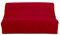 Soleil d'ocre 100030 Panama Abdeckung Clic-Clac Baumwolle Rot 190 x 204 cm