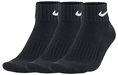 Nike Cushion Calze Da Training, Nero (Black/White), 42-46 (L) Unisex - Adulto