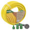 Marko Gardening 50M Yellow Professional Hosepipe & Spray Gun Set with Fittings Heavy Duty Hose