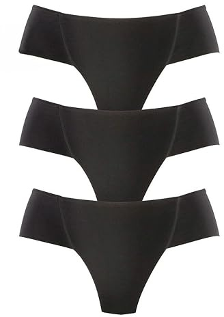 PETITE FLEUR Damen Formstring | im 3er-Pack, Power-Netz und Bauchweg-Effekt