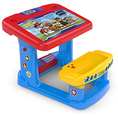 CHICOS - Paw Patrol Desk | Schreibtisch für Kinder Mickey | Spieltisch Kinder | Maltisch für Kinder ab 2 3 4 Jahre (51065)