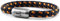 Fischers Fritze Armband Segeltau Makrele marineblau orange - Handgemacht im Geschenkkarton I Maritim & Wasserfest (19)