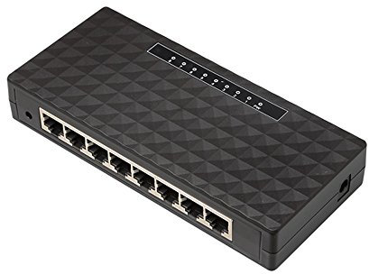 8-Port Gigabit Switch HUB LAN 10/100/1000Mbps Full-Duplex Gigabit Ethernet Desktop Network Switches