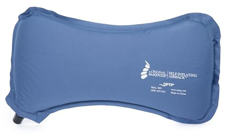 OPTP The Original McKenzie Self-Inflating AirBack Travel Lumbar Support Pillow