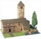 Domus Kits Domus Kits40091 3807 Teile Romanica 14 S. Pedro De Larrede Churche Modell, Maßstab 1:65, Mehrfarbig, Large