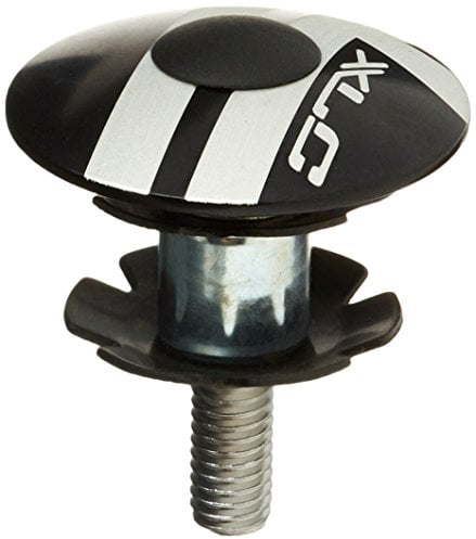 XLC Unisex – Erwachsene Zubehör A-Head Plug AP-S01 Alu 1 Zoll, Schwarz, One Size