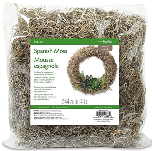 Floracraft Spanisch Moos, braun, 227 g