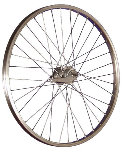 24 Zoll Hinterrad Aluminiumfelge Shimano Nexus Inter-3 SG-3C41 Rücktritt - Silber