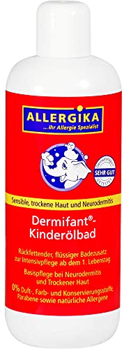 ALLERGIKA Dermifant-Kinderölbad, 500 ml Öl