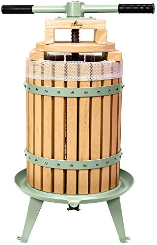 Lacewing 18L Easy Press Apple Press for Pear Fruit Cider Berry Juice Wine Double Handled Press with Accessories